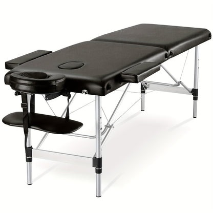 Massage Table Massage Bed Lash Bed Facial Table Reiki Table Eyelash Table SPA Beds For Esthetician Portable Height Adjustable Carrying Bag & Accessories 2 Section Shop & Home