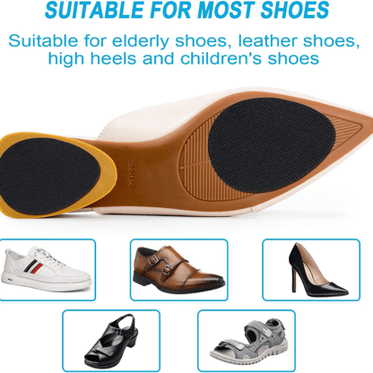 Heel Protector Pads | Non-Slip, Durable Rubber Cushions for Forefoot Comfort & Sole Protection | 20/30/50/60pcs