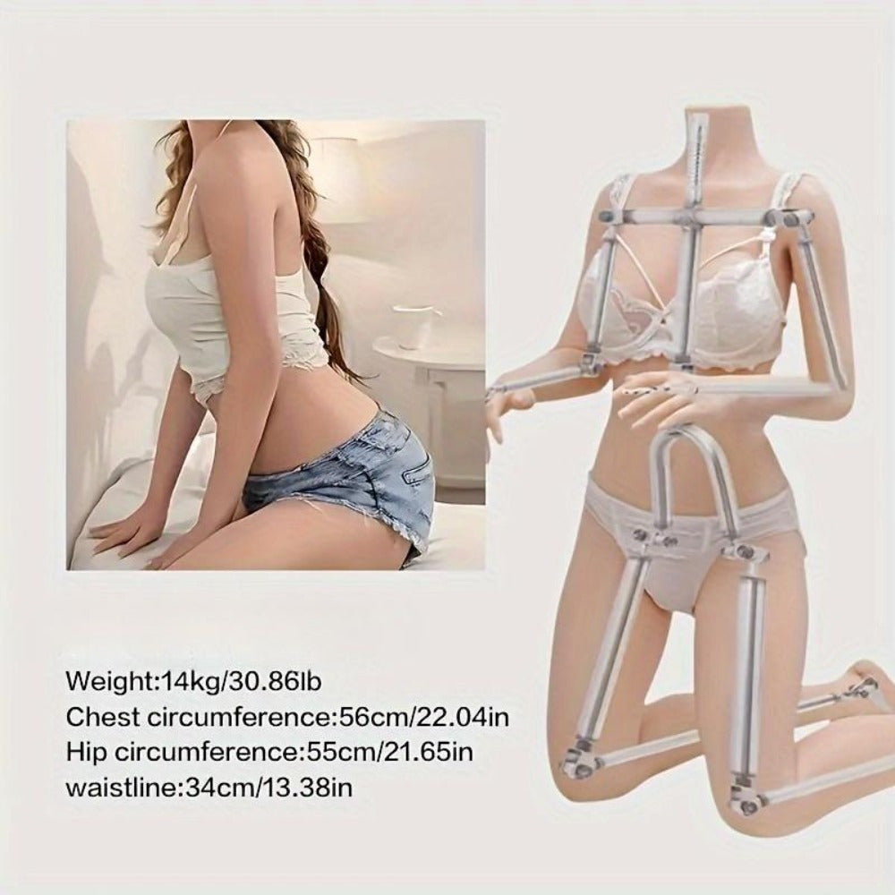 Realistic TPE Sex Doll For Adult Man toy for Male Masturbator Orgasm Can Be Randomly Swing Posture Tight Vaginal And Anal Like 3D Tunnels Soft Jelly Chest