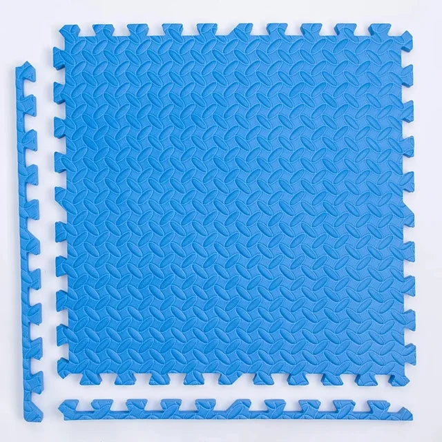 4~20Pcs Puzzle Fitness Mat, Eva Interlocking Foam Floor Tiles for Storage and Home Gym Equipment Mat, Non-Slip Floor Mat for Kids