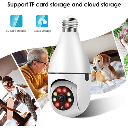 Wireless Security 360 1080P IP E27 Light Bulb Camera Wi-Fi