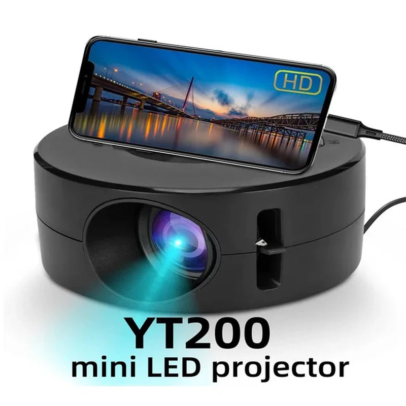 MINI Projector Home Cinema Portable Theater LED Video Projector Laser Beamer for 4K