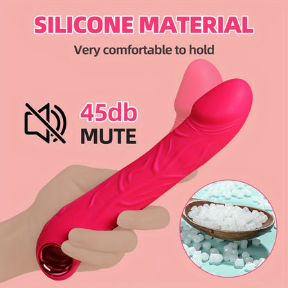 1pc Realistic penis female simulation stick masturbator telescopic massage stick G spot vibrator anal massage silicone electric masturbator adult sex toys sex toys