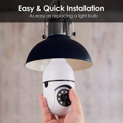 Wireless Security 360 1080P IP E27 Light Bulb Camera Wi-Fi