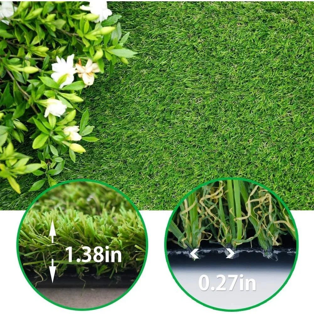 Artificial Turf Carpet Is the Perfect Color for Any Indoor/Outdoor Use and Decoration, 9FTX10FT