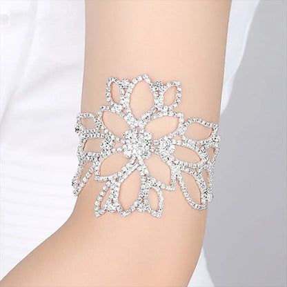 Rhinestone™ Flower Charm Bracelets