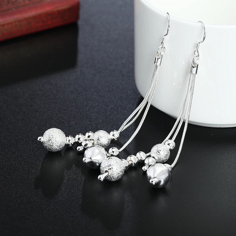 New Silver Color High Quality Fashion Elegant Earrings™