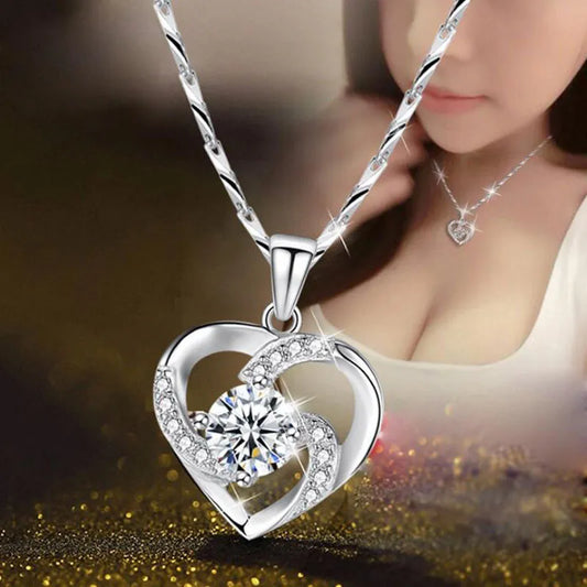 New Luxury Crystal CZ Heart Pendant™