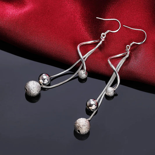 New Silver Color High Quality Fashion Elegant Earrings™