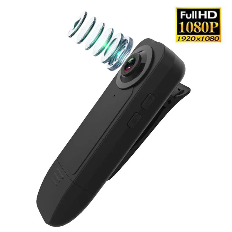 Mini Camcorder with 1080P Full-HD Wearable Micro Camera with Night Version Motion Detection™