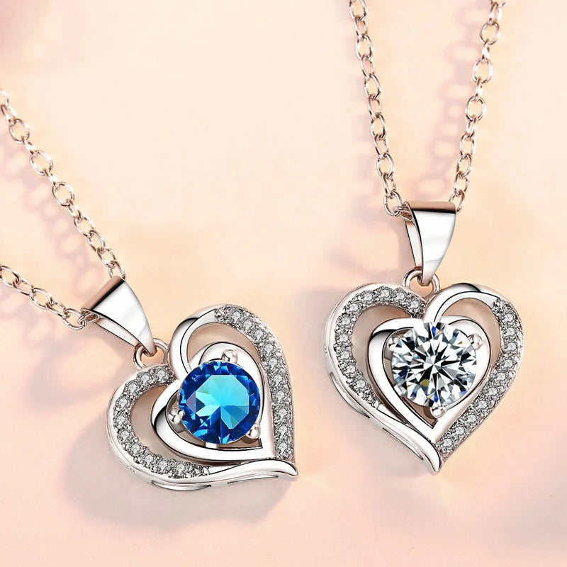 New Luxury Crystal CZ Heart Pendant™