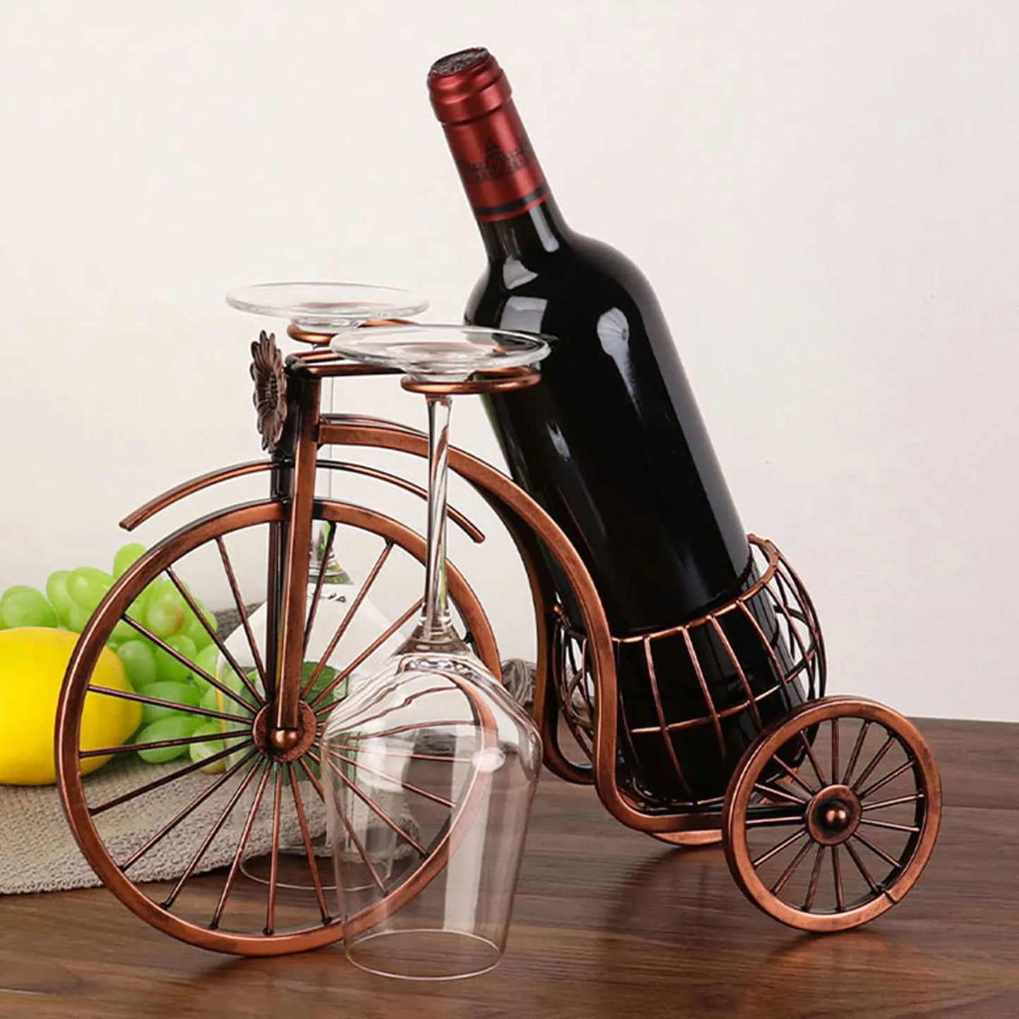 Metal Wine Rack Vintage