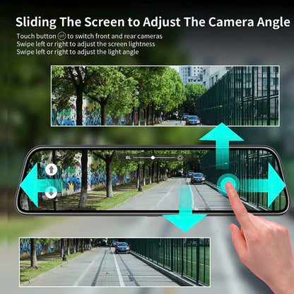 1080P Rearview Mirror Video Recorder Dash cam