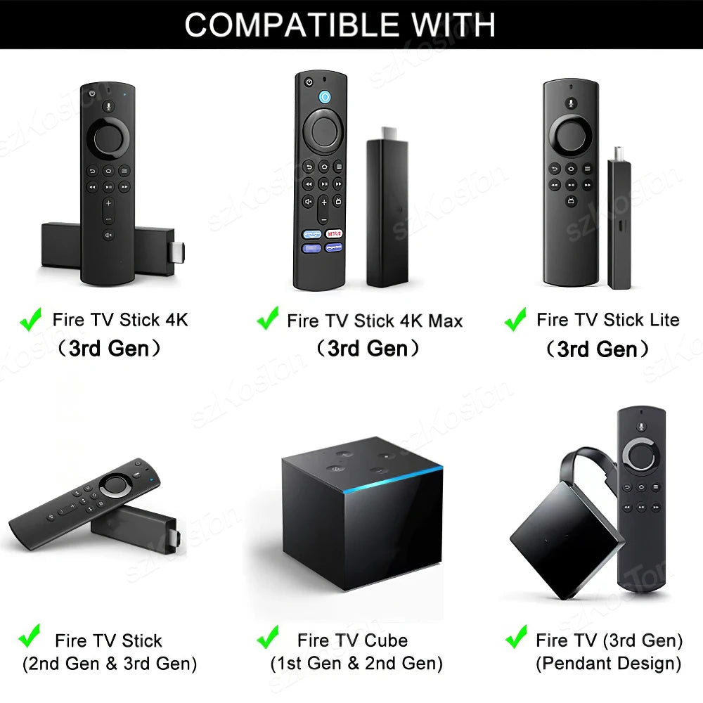 Replacement Voice Remote Control for Fire Stick TV 3Rd Gen Smart TV Stick 4K MAX Lite Fire Cube Remote Works with Alexa