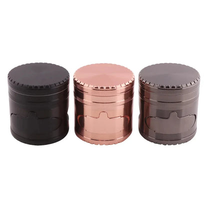 63MM 5 Layers Metal Herbal Grinder Herb Zinc Alloy Tobacco Crusher Smoke Grinders Mill Hand Smoking Accessories