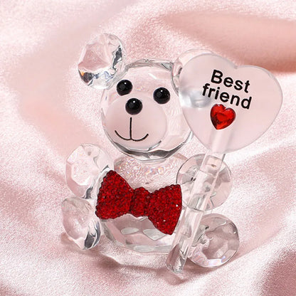 Crystal Glass Bear