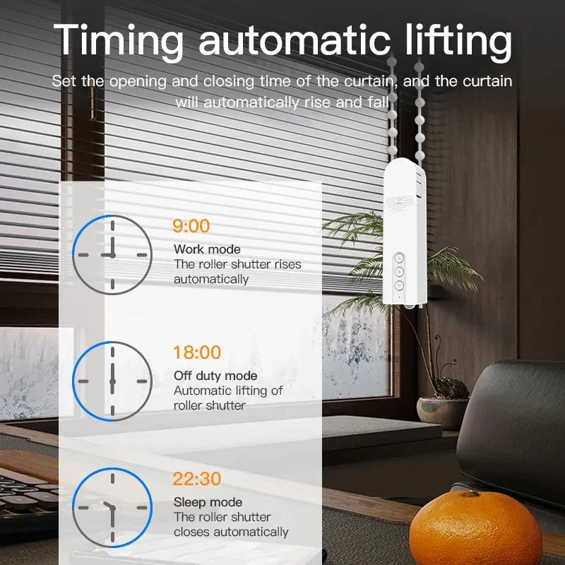 Smart Blind Motor Wifi Automatic Electric Roller Control Lifting Curtain Opening Closing Driver