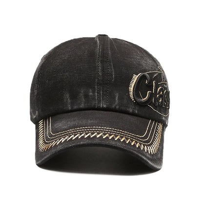 Black Vintage Denim Hat