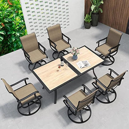Patio Dining Set for 6