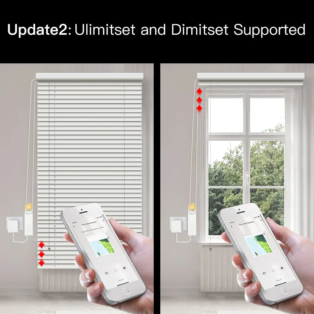 Smart DIY Motorized Roller Blinds/Shades Drive Motor Hub Tuya Smart Life APP Alexa Google Home Voice Control