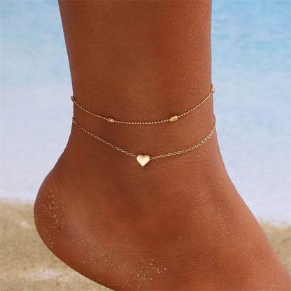 Heart Anklets Female Bracelets™