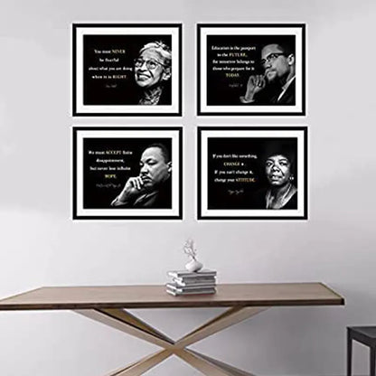 Martin Luther King Canvas Painting Inspirational Quotes Posters