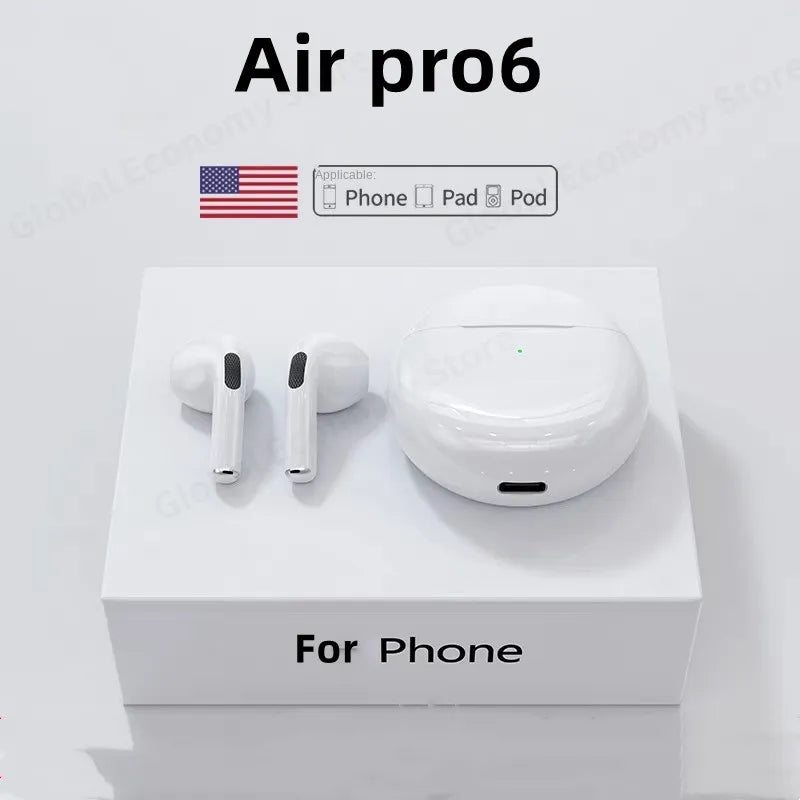 Air Pro6 Smart Touch Control Wireless Headphones Bluetooth™