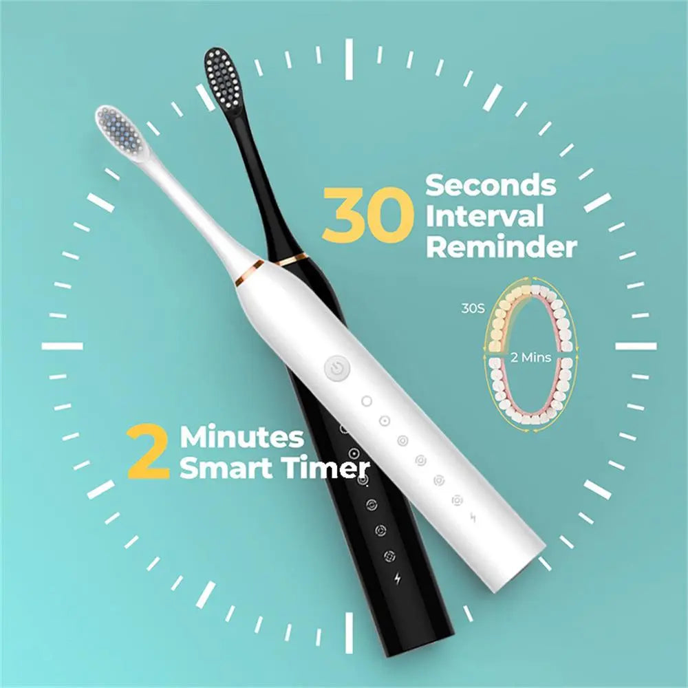 Sonic™ Electric Toothbrush Ultrasonic Automatic USB Rechargeable