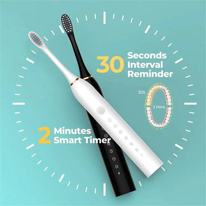 Sonic™ Electric Toothbrush Ultrasonic Automatic USB Rechargeable