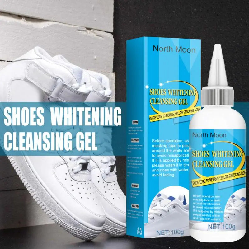 Shoe Whitener Brush Cleaning Gel