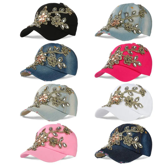 Casual Rhinestone Women's Hat