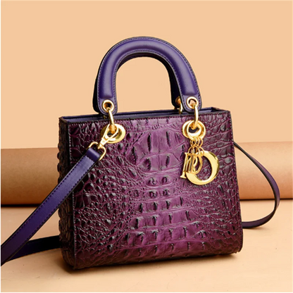 High Quality Luxury Brand Designer Leather Shoulder Bag for Women Hand Bag Crocodile Totes Purses