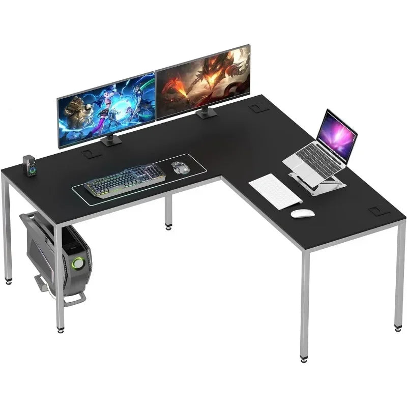 L Shaped Gaming Desk 58'' Computer Corner Desk™