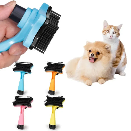 Pet Self-cleaning Comb Professional Comb for Dogs Cat