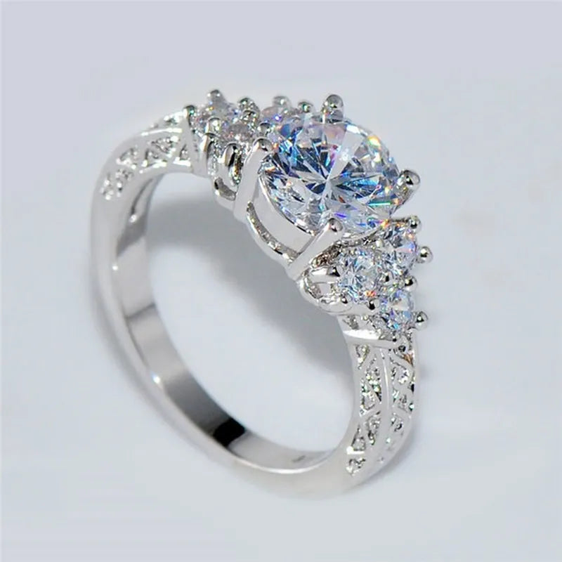 Exquisite Silver Color Rings for Women