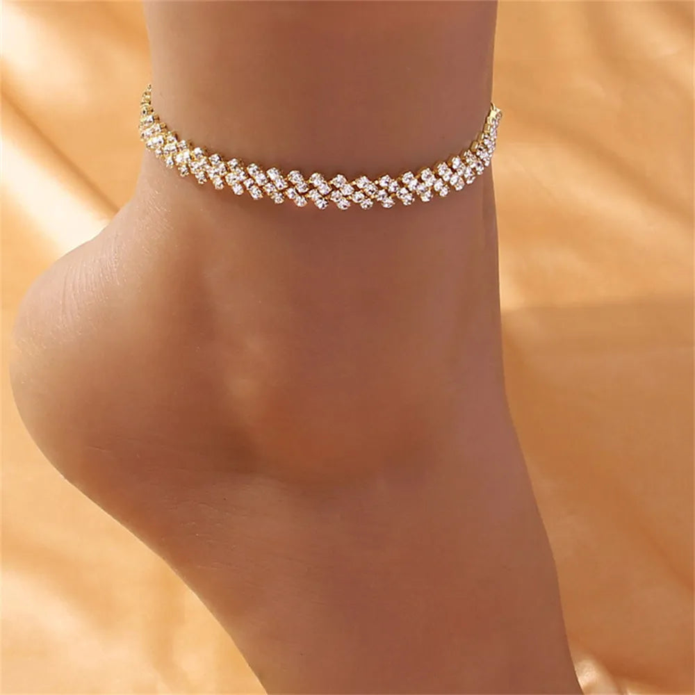 Full Rhinestone Anklet Bracelets For Women™