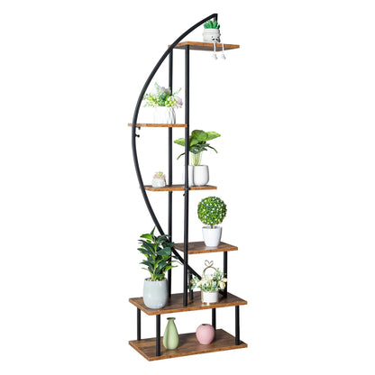 6 Tier Moon Shelf Decor Plant Stand