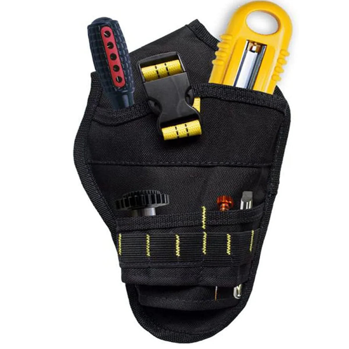 Power Tool Holster Cordless Drill with Metal Clip for Easy Attachment