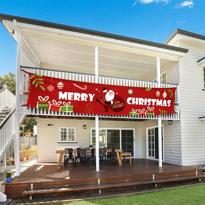 Merry Christmas Decorations Outdoor Banner™