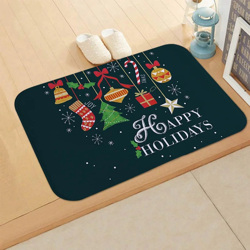 Merry Christmas Decorations Rug Mat™