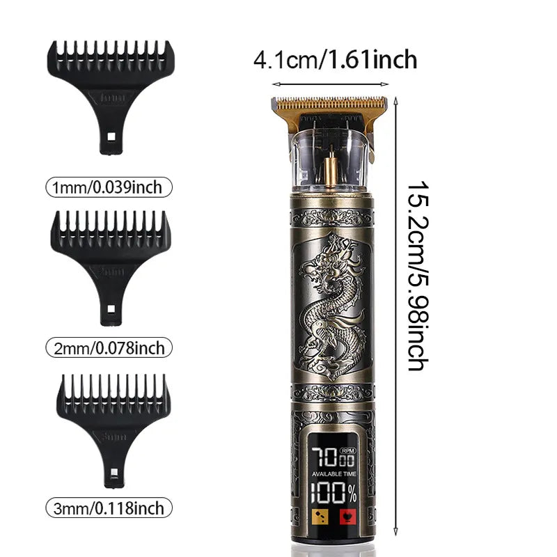 Three-speed Variable Gear Barber Hair Trimmers