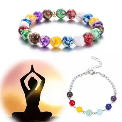 Classic 7 Chakra Beads Bracelet