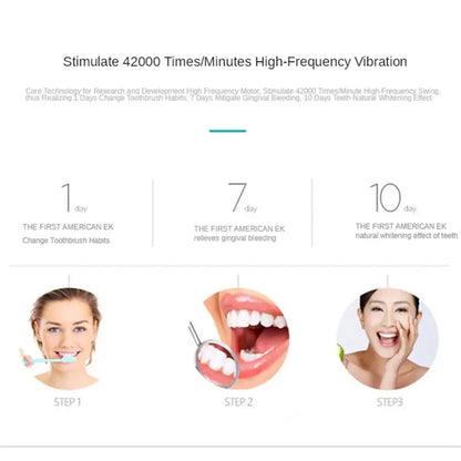 Sonic™ Electric Toothbrush Ultrasonic Automatic USB Rechargeable