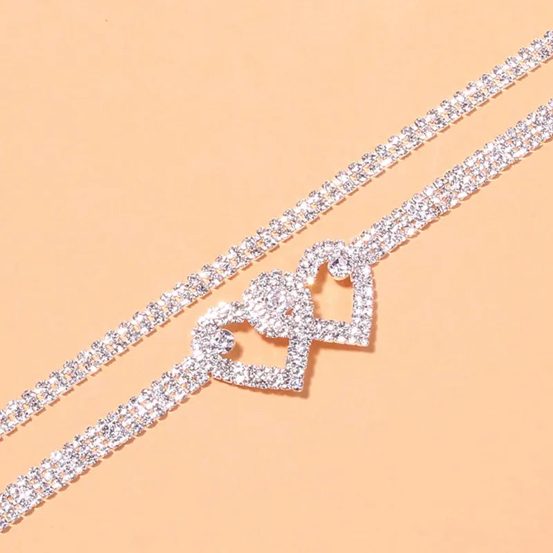 Rhinestone™ Chain Anklets Bracelet For Women