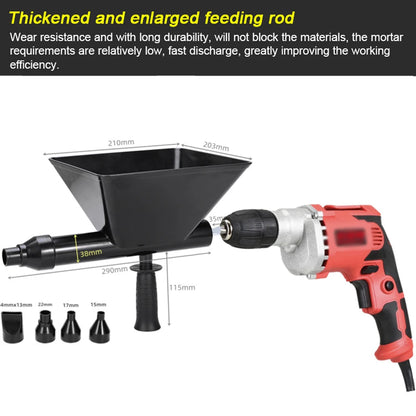 8mm Electric Caulking Machine Grouting Device Mortar