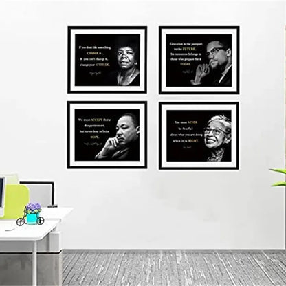 Martin Luther King Canvas Painting Inspirational Quotes Posters