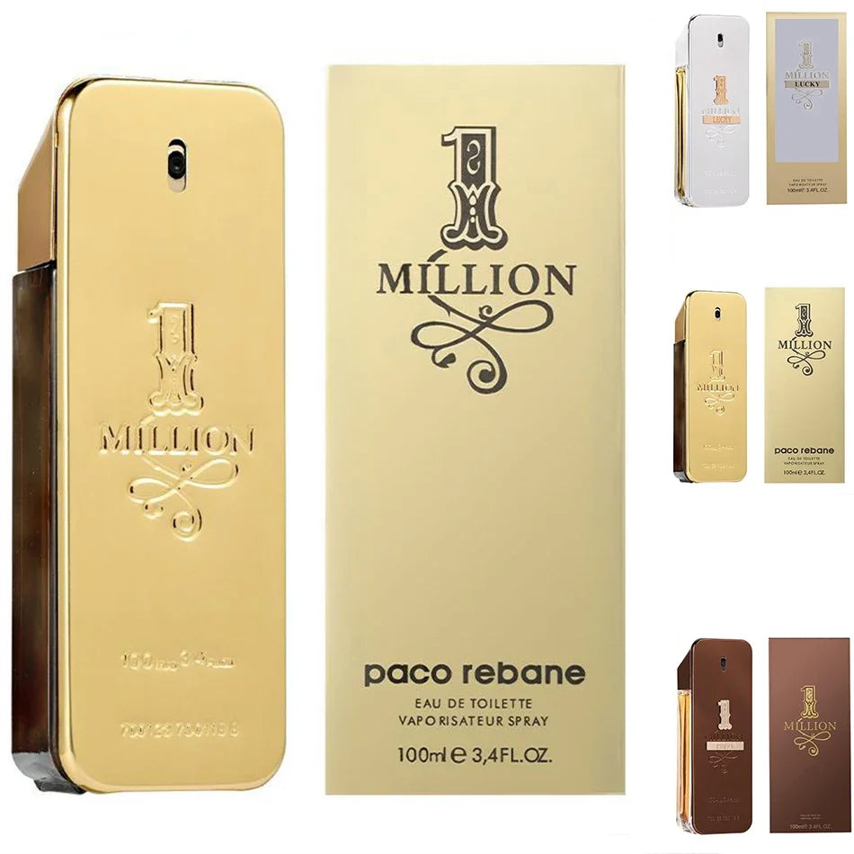 New Soft Golden Millionaire Men's Seductive Leather Notes Best Gifts for Men and Women 100ml