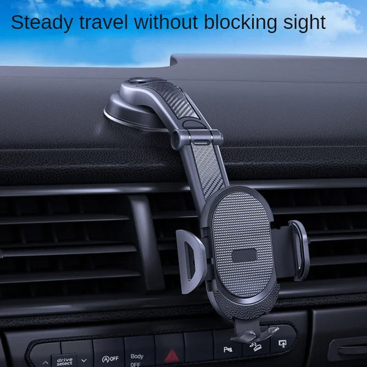 Universal Sucker Car Phone Holder 360° Windshield Car Dashboard Mobile Cell Support Bracket for 4.0-6 Inch Smartphones