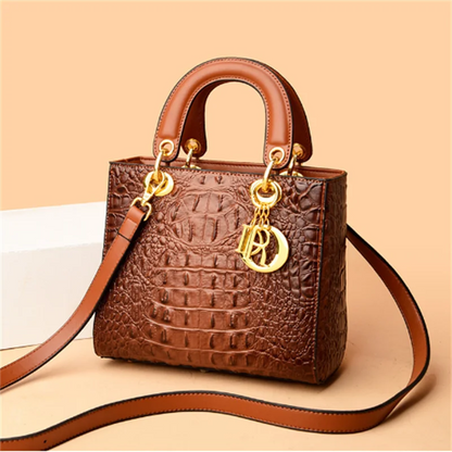 High Quality Luxury Brand Designer Leather Shoulder Bag for Women Hand Bag Crocodile Totes Purses