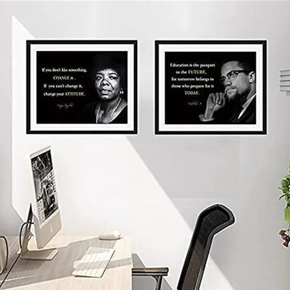 Martin Luther King Canvas Painting Inspirational Quotes Posters